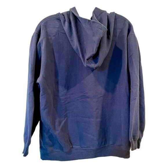 NFL Broncos Football Hoodie Navy BluePullover Youth XL Worn By Actor on TV. - Picture 2 of 6